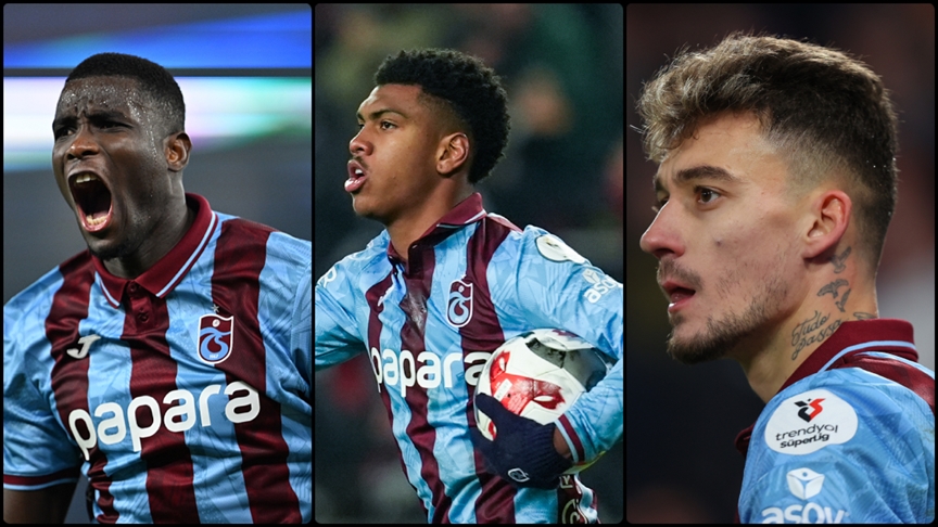 Trabzonspor'un gollerinde Onuachu, Augusto ve Muçi damgası