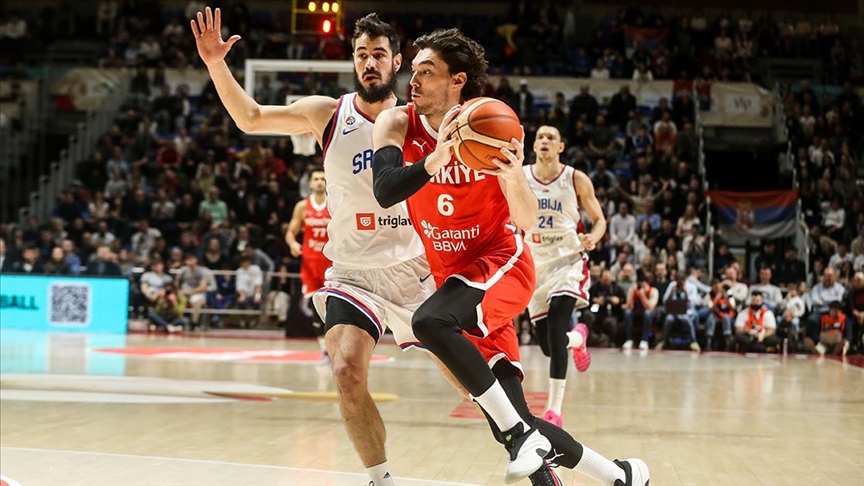 A Milli Basketbol Takımı Sırbistan'ı yenerek 3'te 3 yaptı