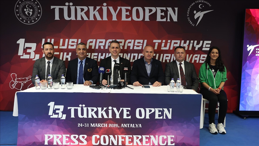 13. Uluslararası Türkiye Açık Tekvando Turnuvası Antalya'da başlayacak