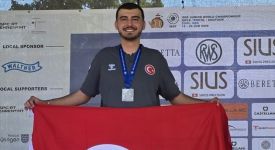 Genç atıcı Fahrettin Can Er, dünya ikincisi oldu