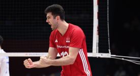 A Milli Erkek Voleybol Takımı, Çin'i 3-0 mağlup etti